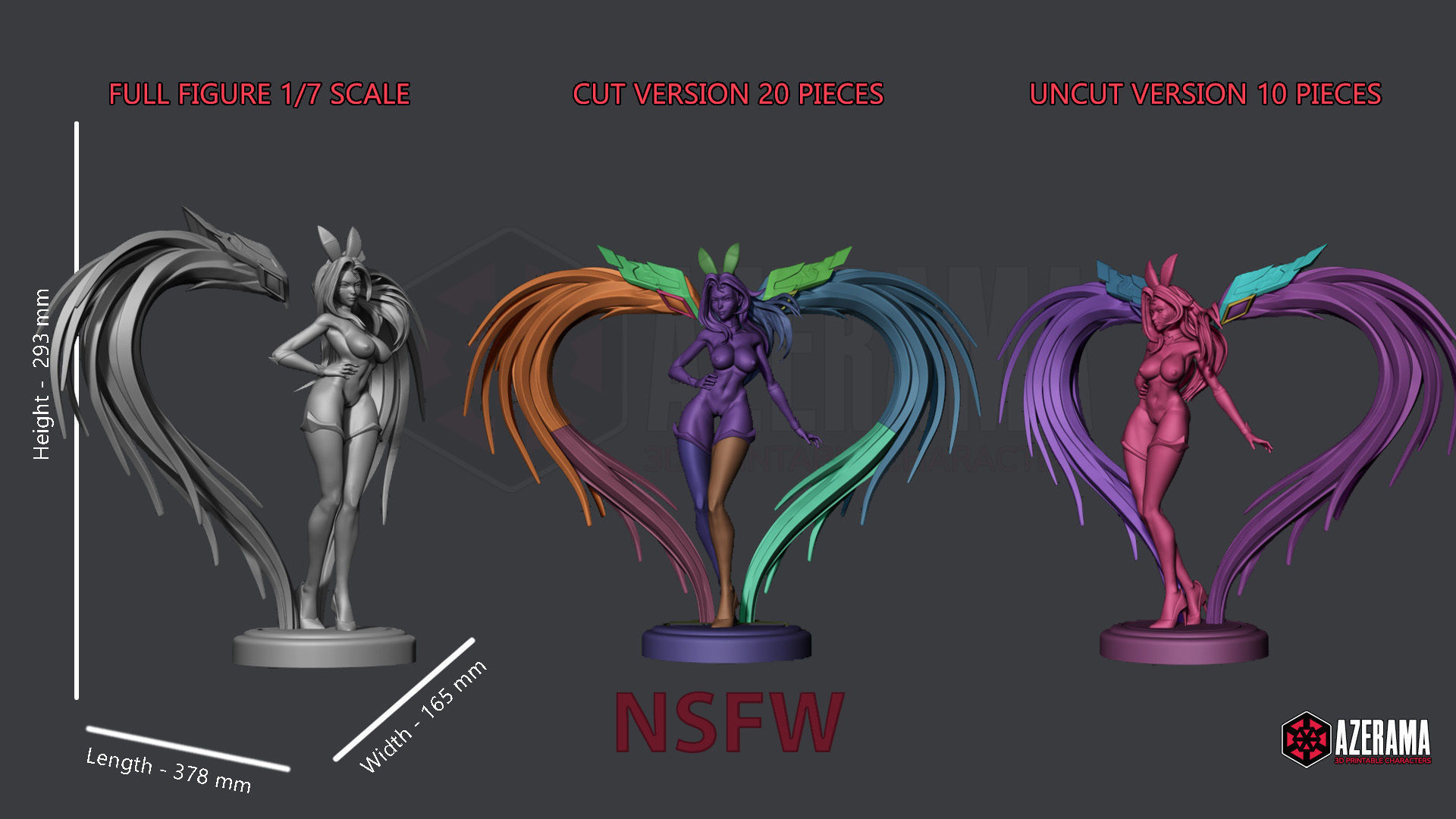 KAISA NSFW STL READY FOR 3D PRINTING 3D print model_1