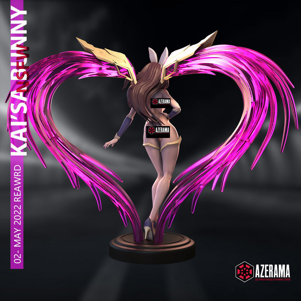 KAISA NSFW STL READY FOR 3D PRINTING 3D print model_5