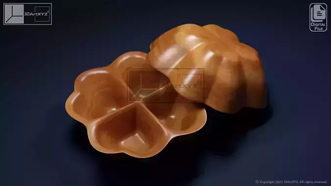 Hearts Bowl - CNC Files for Wood