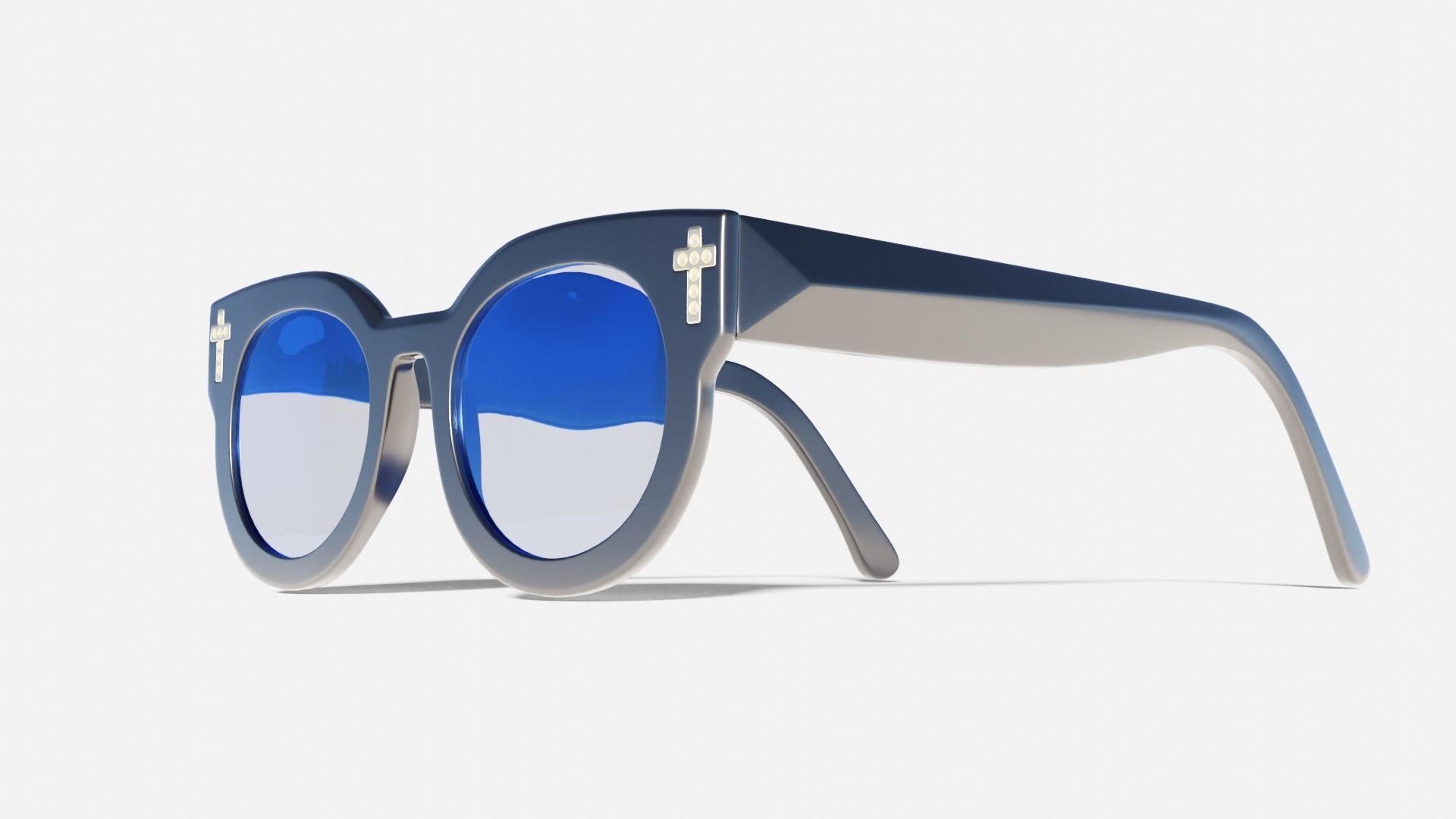 Glasses High Detail  3D model_2
