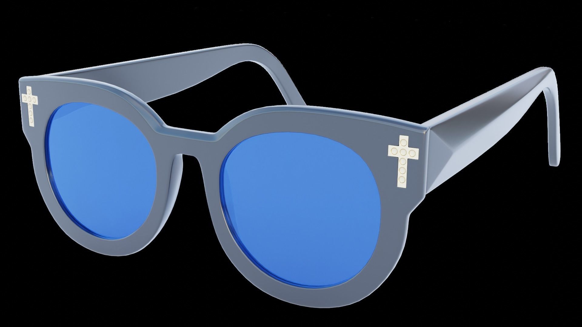 Glasses High Detail  3D model_13