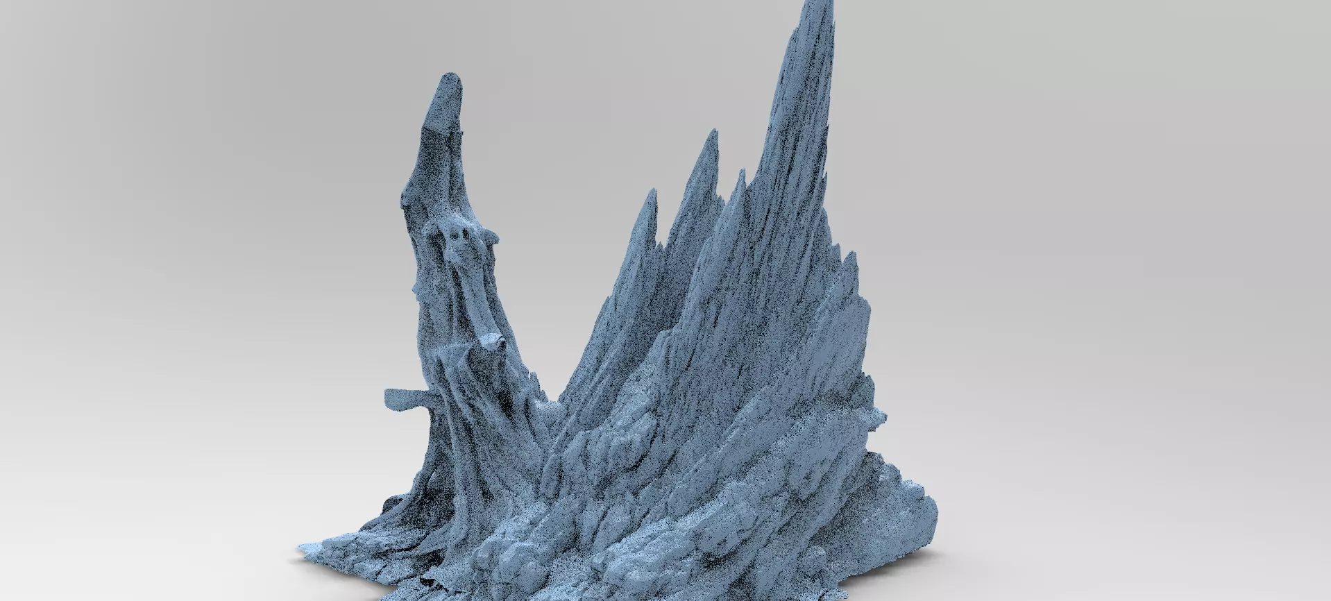 Medieval Hollow Tree 2 3D model_0