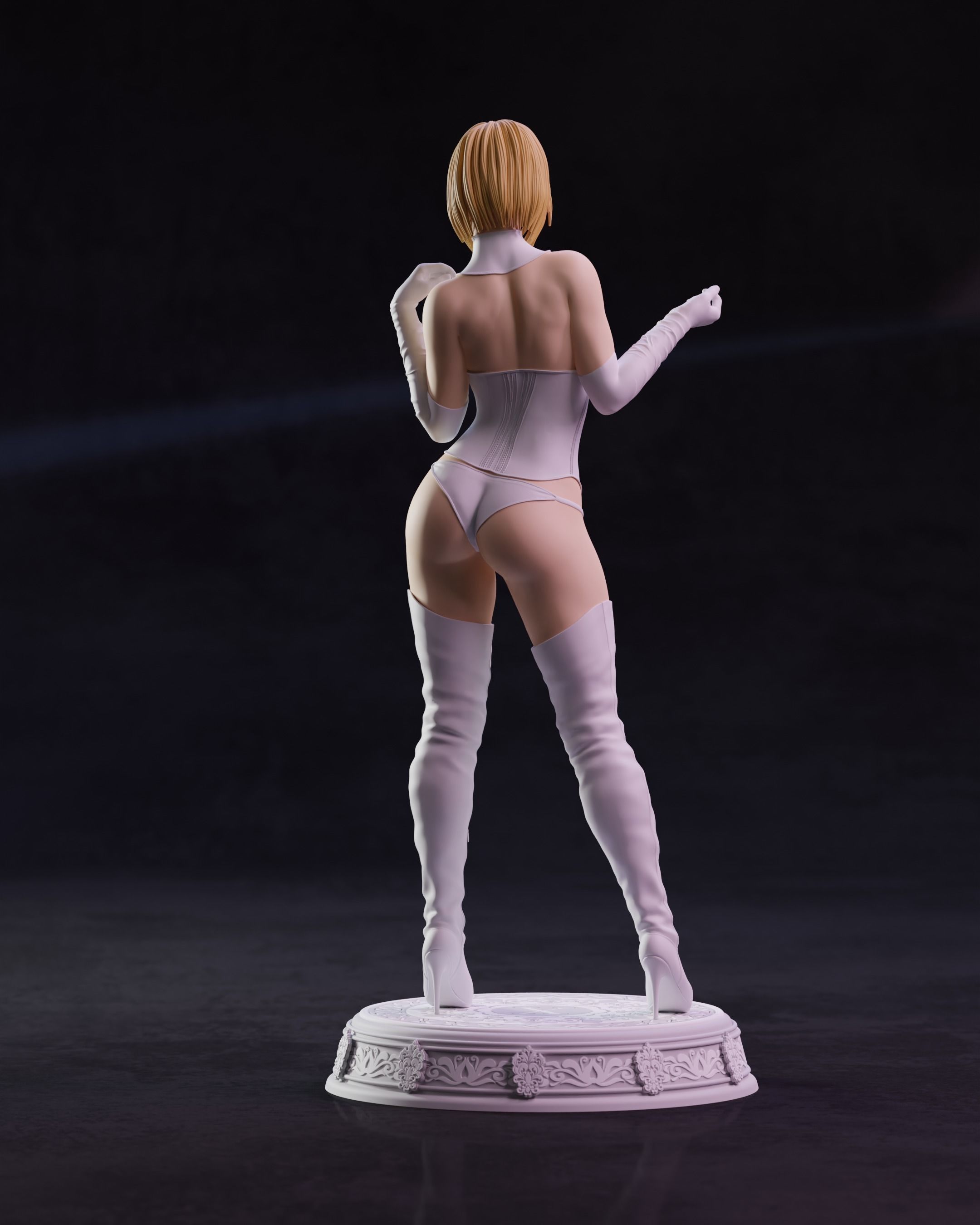 Emma Frost 3D print model_6