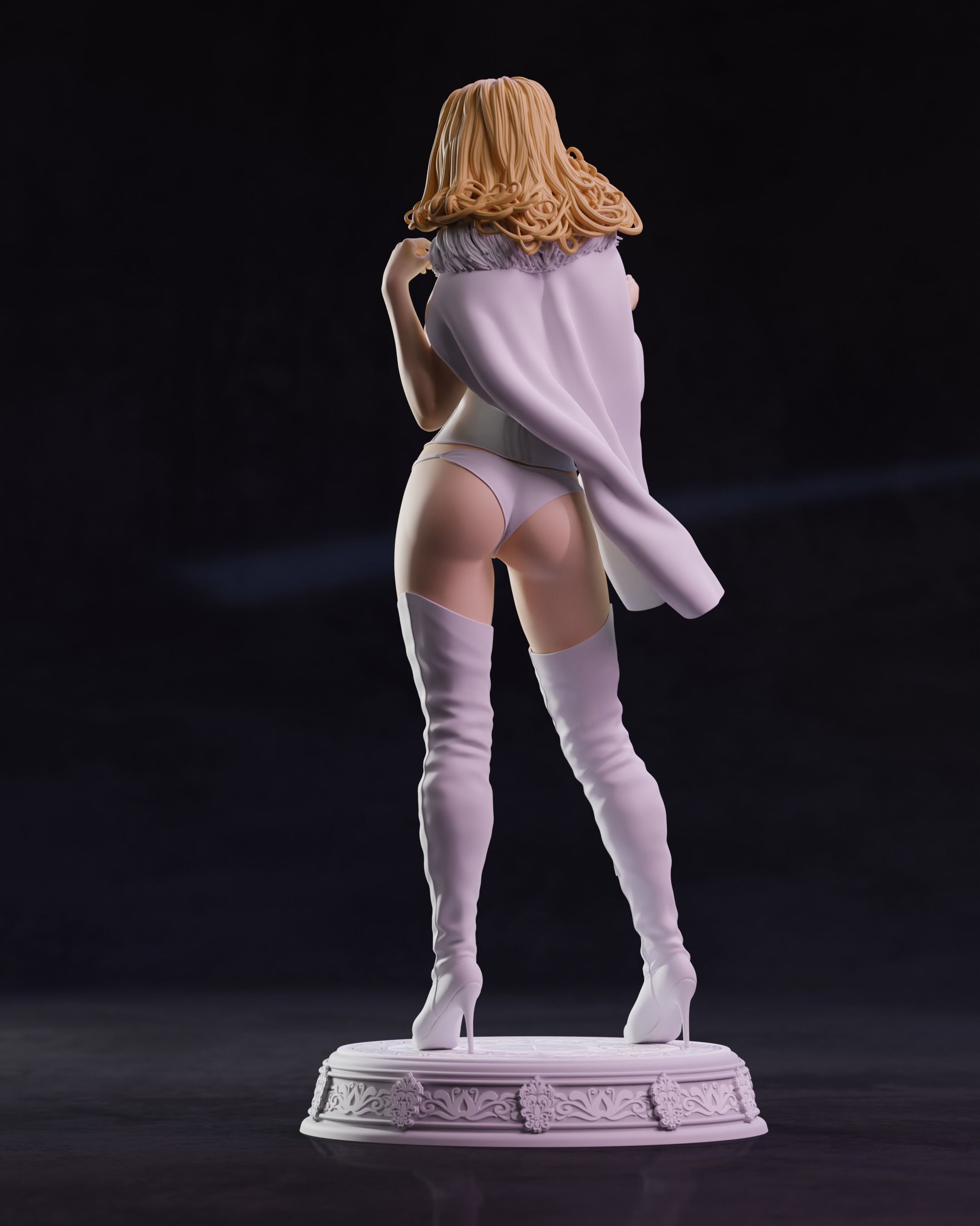 Emma Frost 3D print model_9