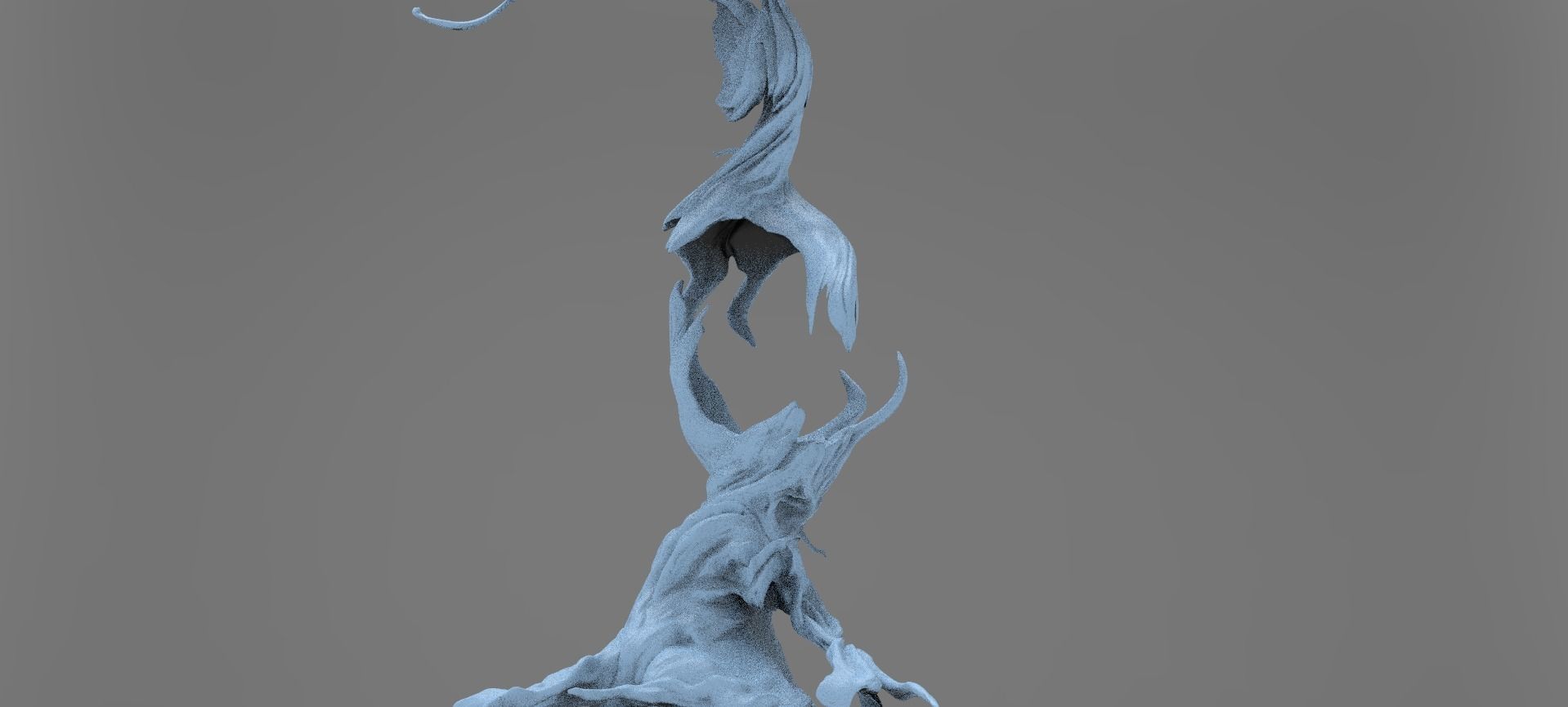 Dark Ages Claw Sculpted tree 1 3D model_1