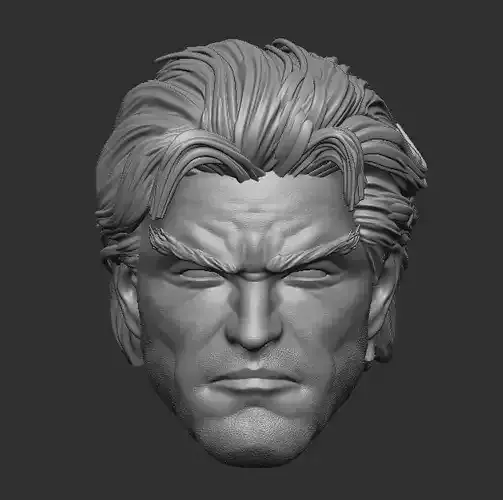 House of X Magneto - Headsculpt for Action Figures 