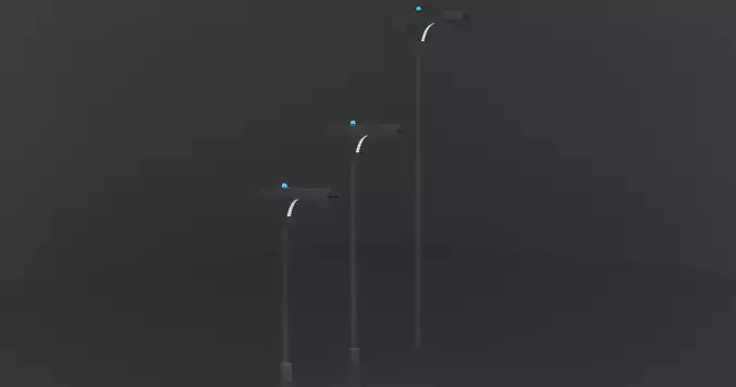 Futuristic Street Lamp