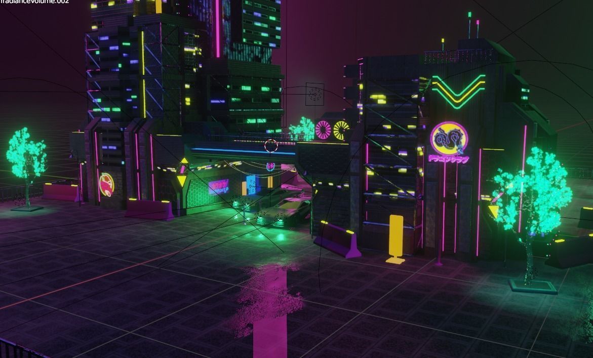 ABC Lettered Buildings - 36 Days of Type 3D model_49