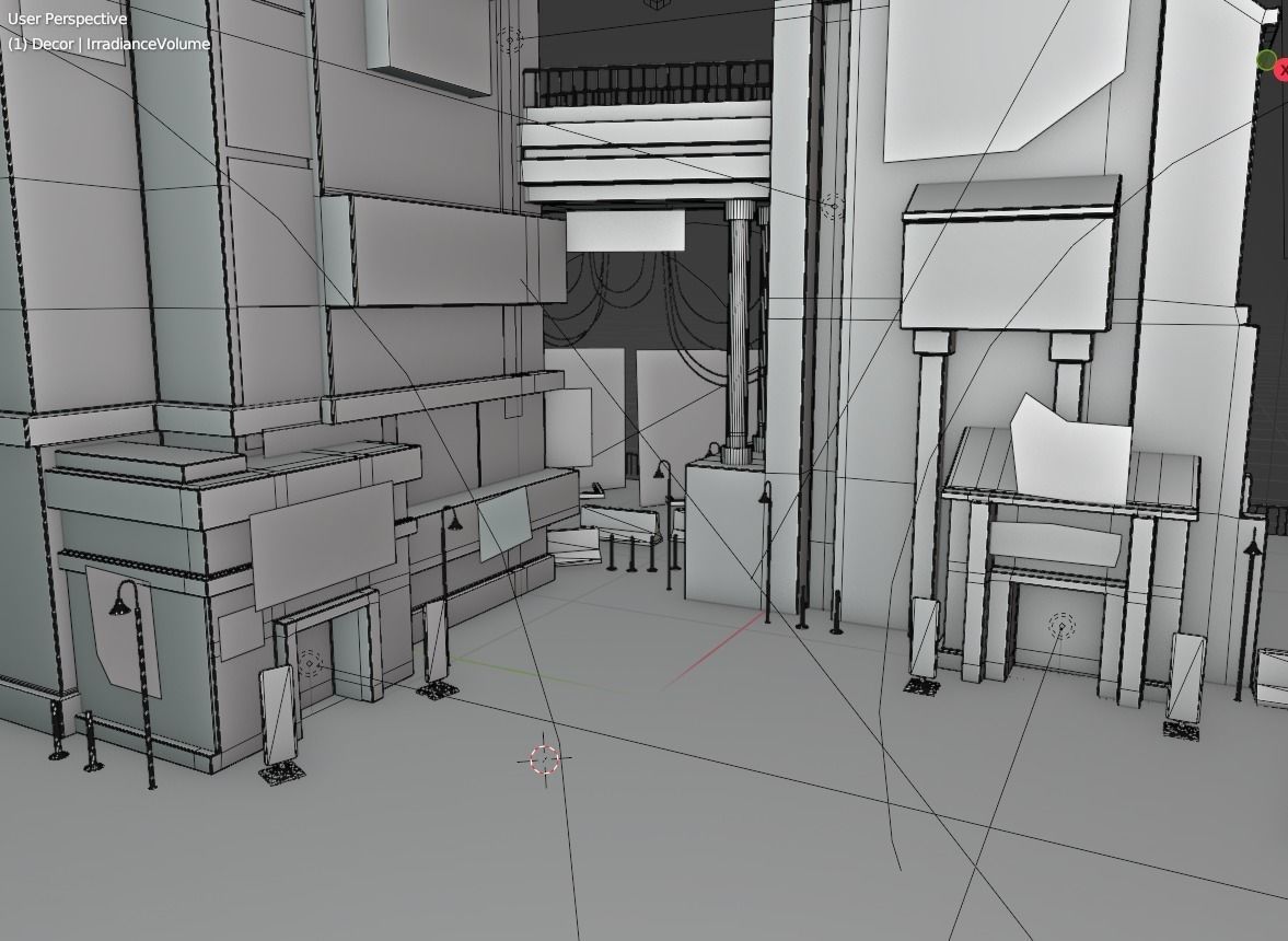 ABC Lettered Buildings - 36 Days of Type 3D model_23