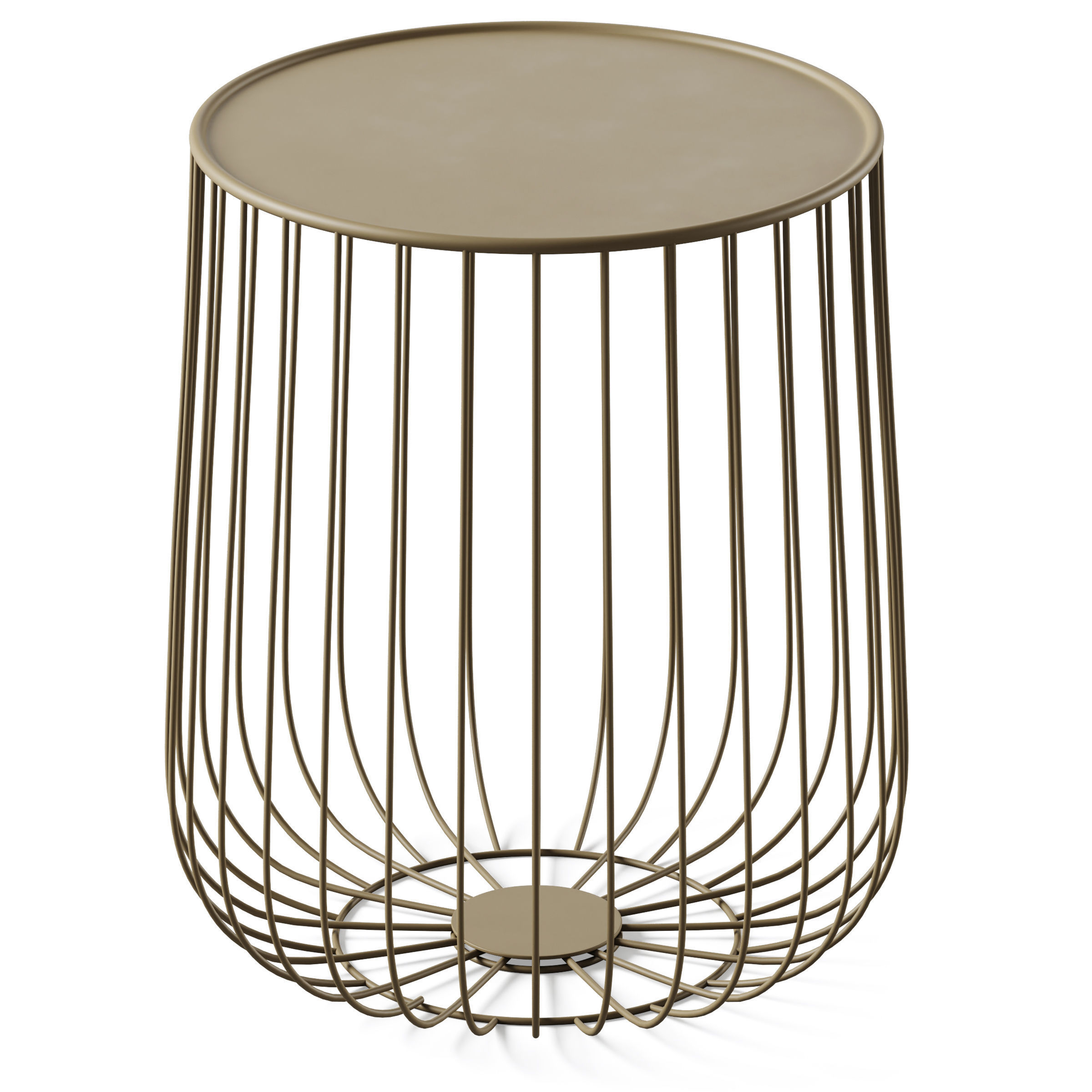 Coffee table Flat cage by Cosmo 3D model_2
