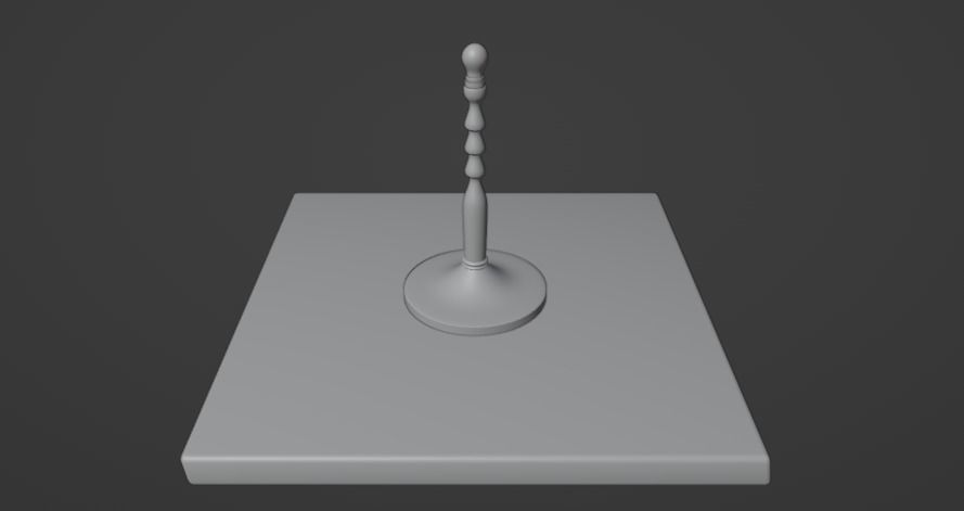 Table Lamp 3D model_9