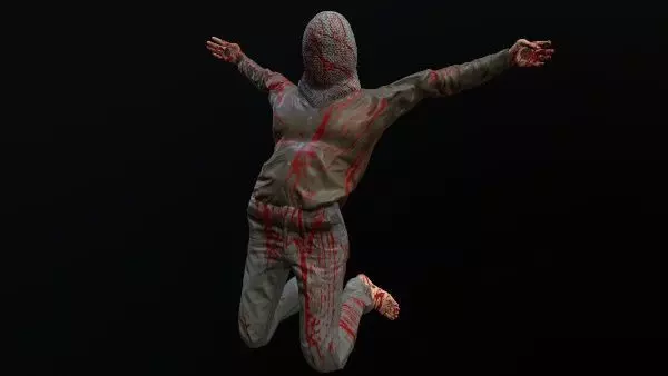 capturedman Low-poly 3D model