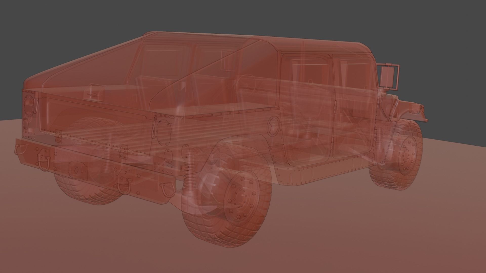 Humvee 3D model_5