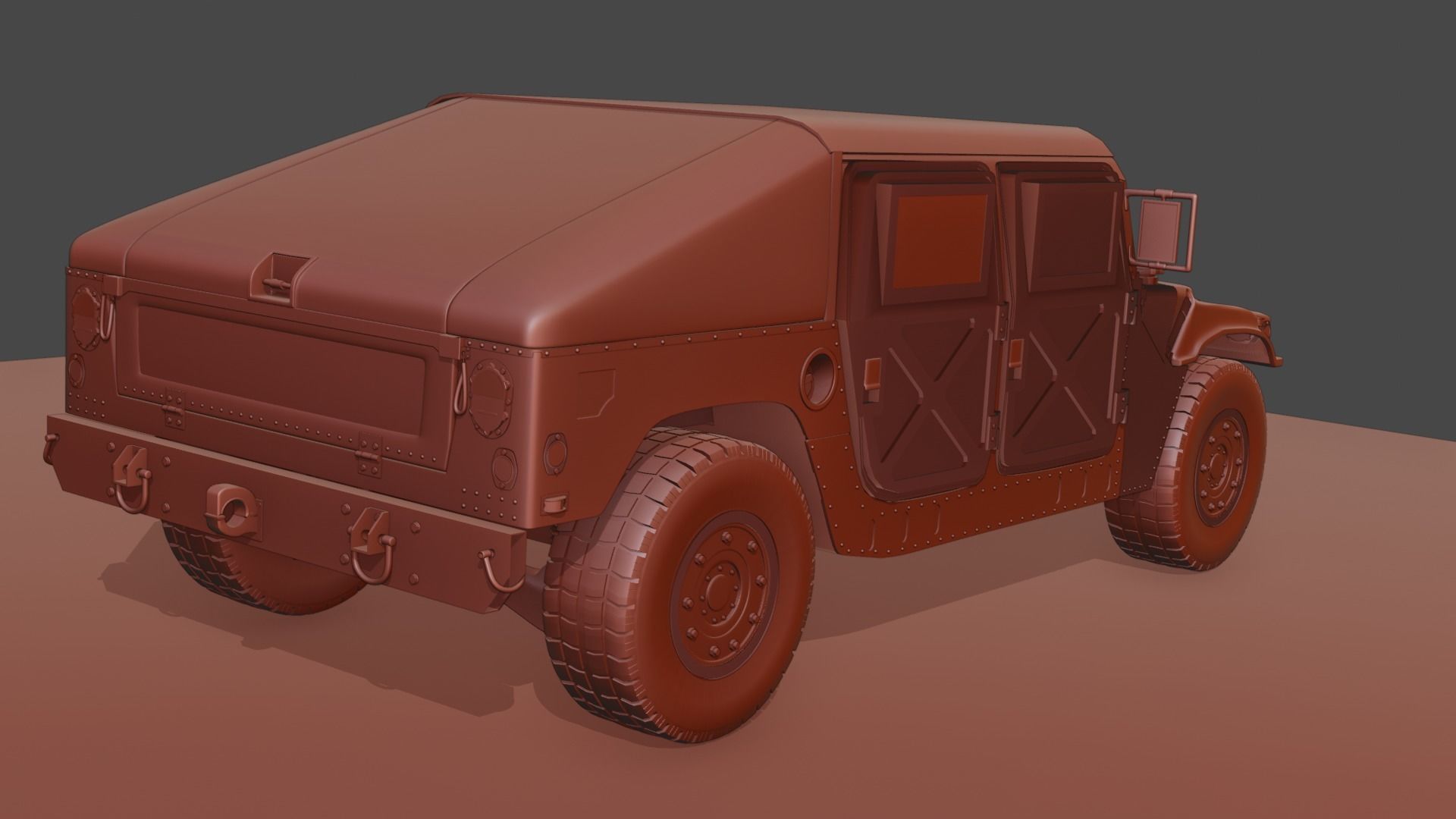 Humvee 3D model_4