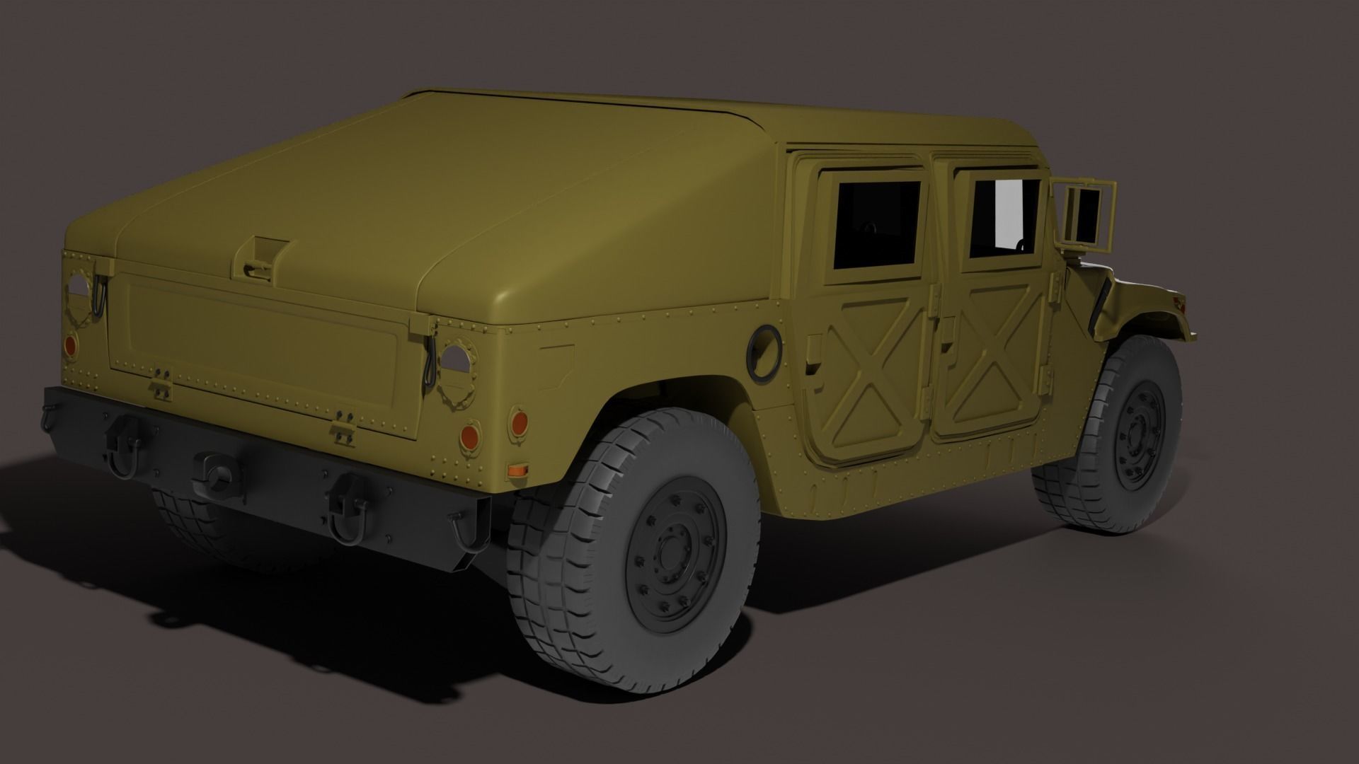 Humvee 3D model_3