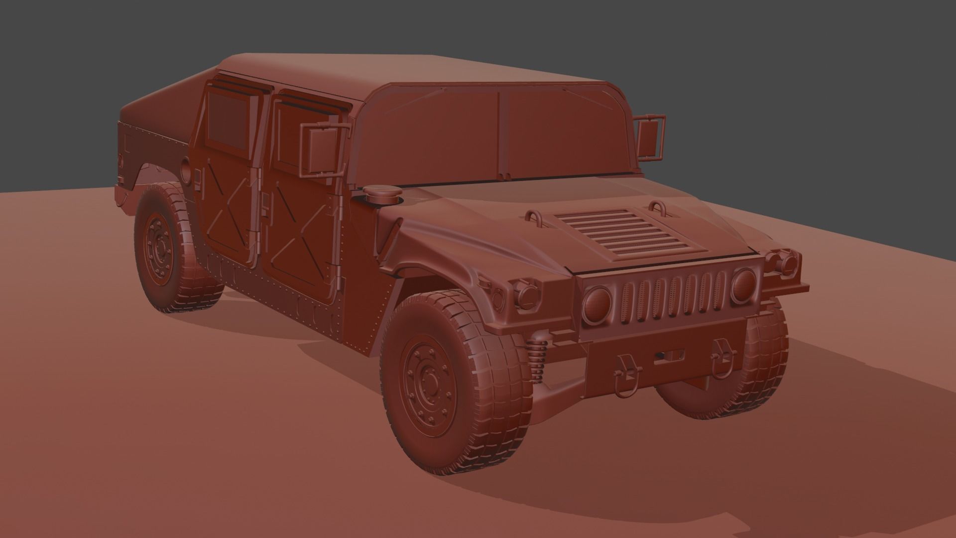 Humvee 3D model_1
