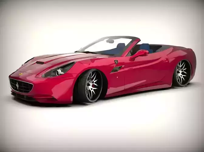 Ferrari California Car 3D Model