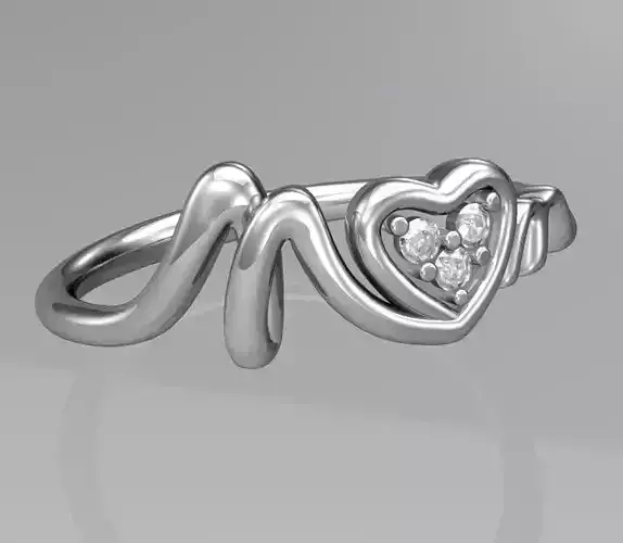 Mom ring 3D print model