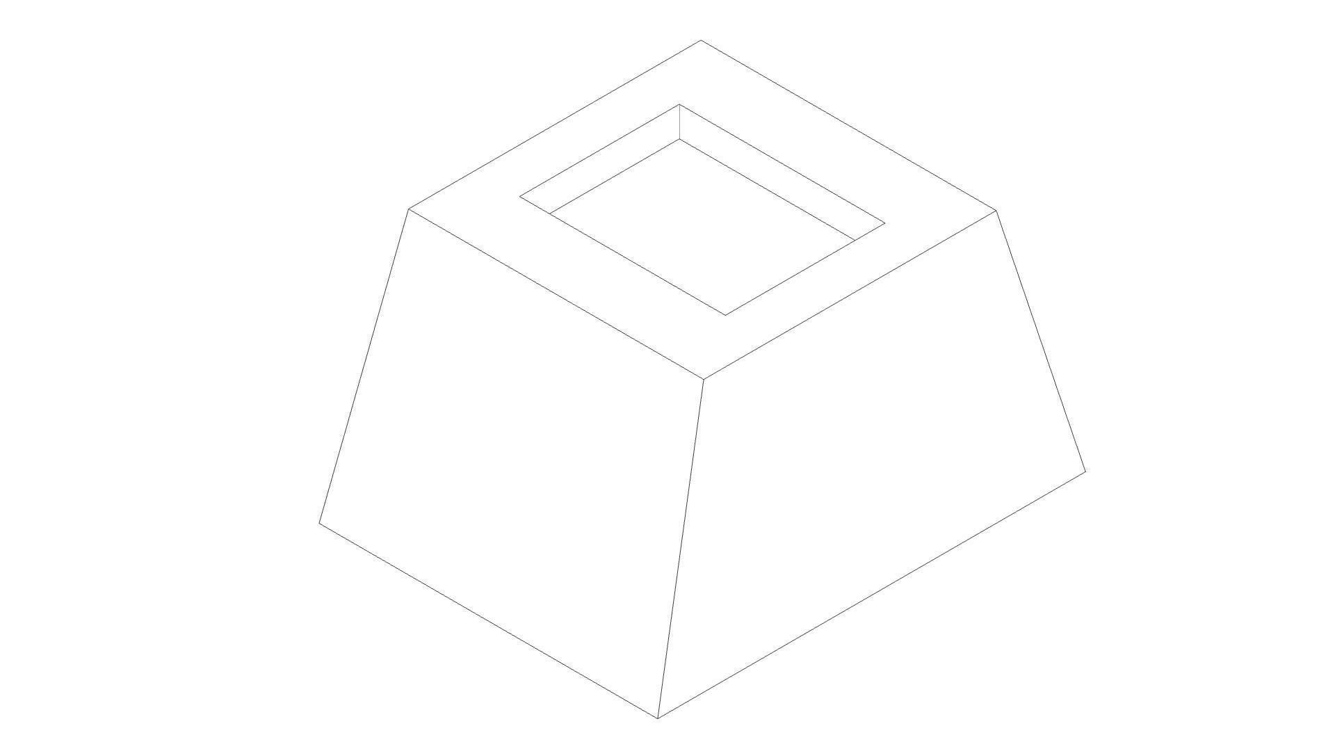 Concrete fence 1-120 3D print model_9