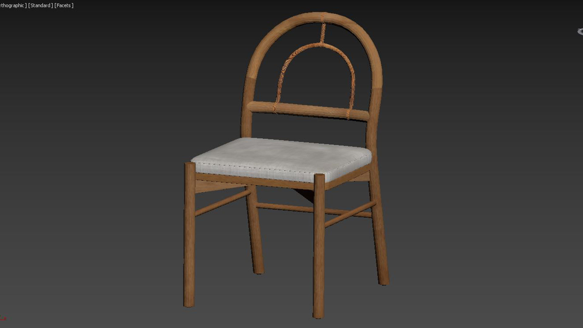 Four Hands Pace Dining Chair 3D model CGTrader