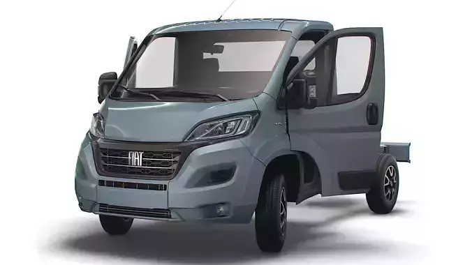 Fiat Ducato Chassis HQInterior SCab 3000WB 2023 3D model