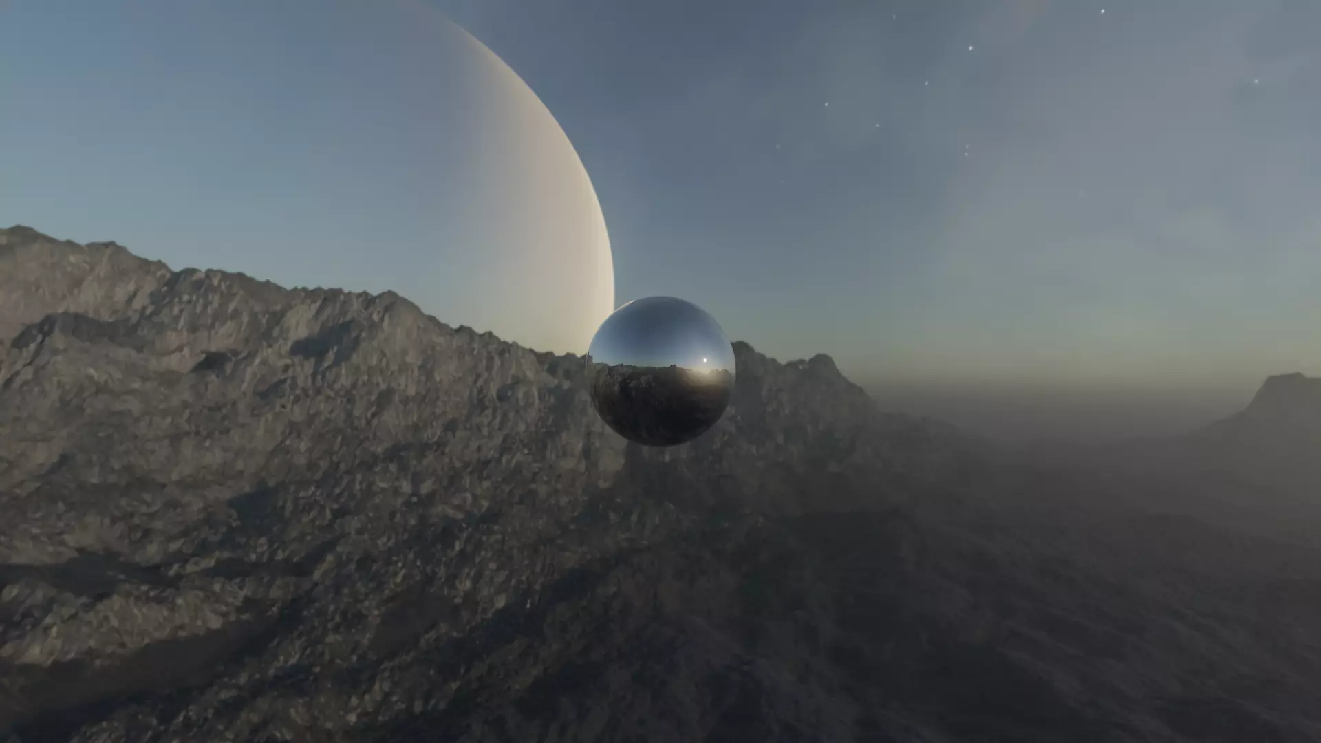 Alien Planet HDRI Free Free low-poly 3D model_0