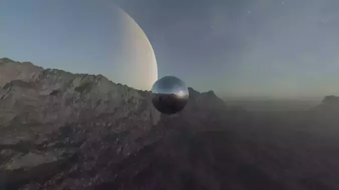 Alien Planet HDRI Free Free low-poly 3D model