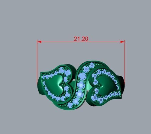 jewelry ring 3D print model_9