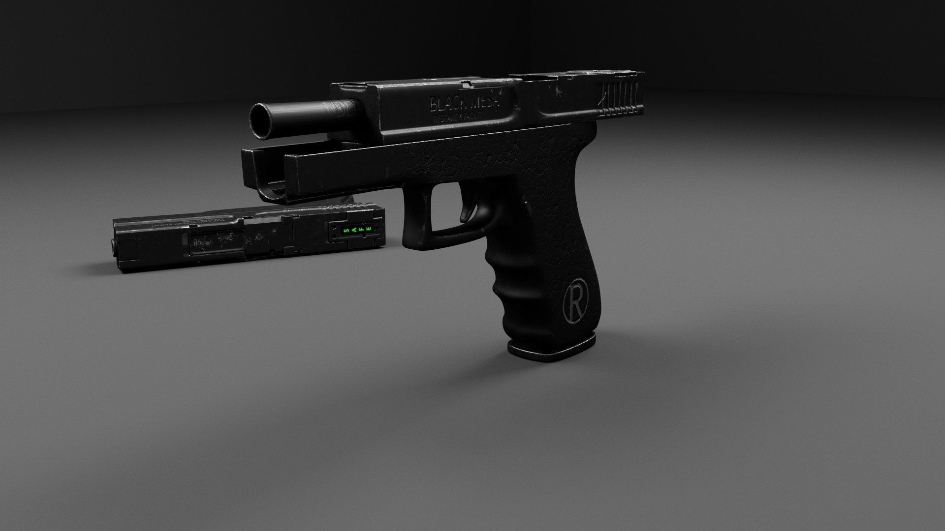 3d wapen desgin  3D model_2