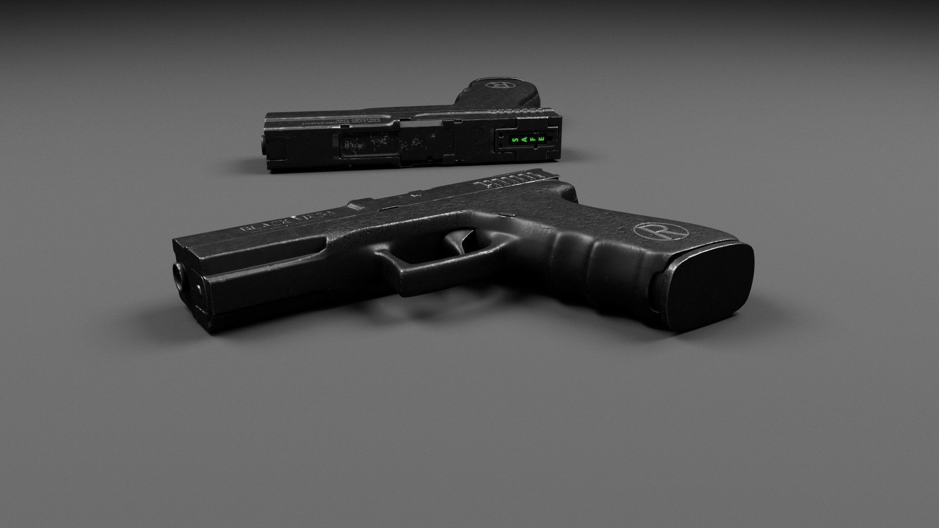 3d wapen desgin  3D model_4