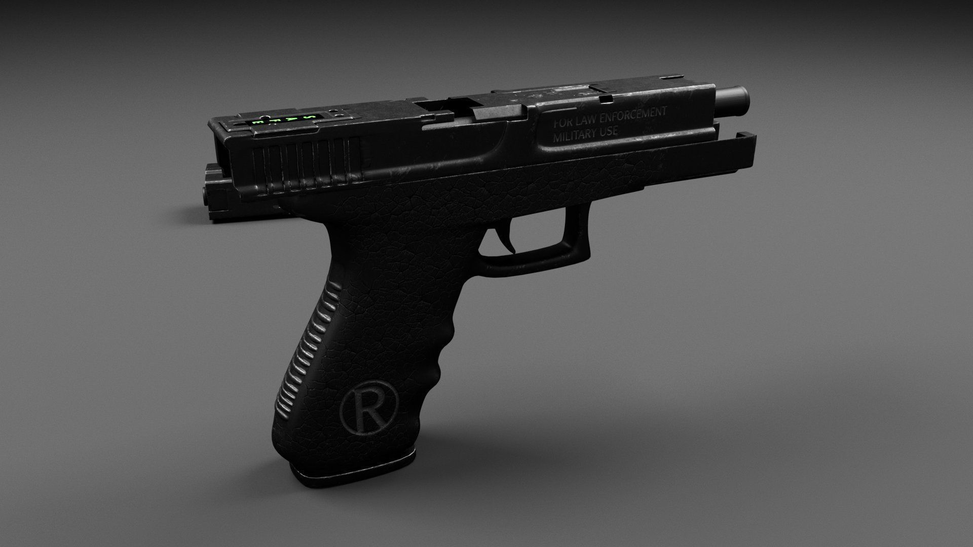 3d wapen desgin  3D model_3