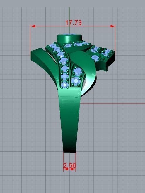 jewelry ring 3D print model_13