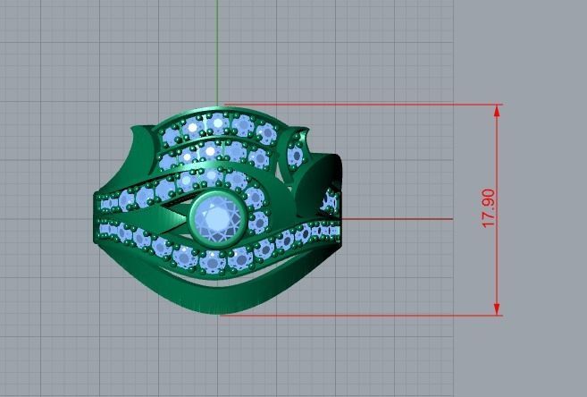 jewelry ring 3D print model_10