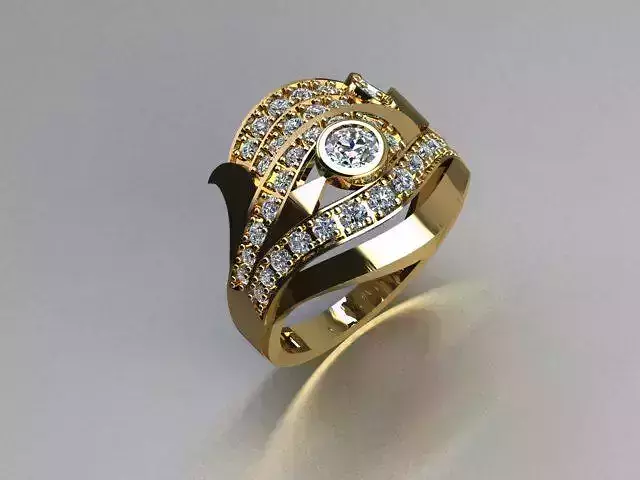 jewelry ring 3D print model