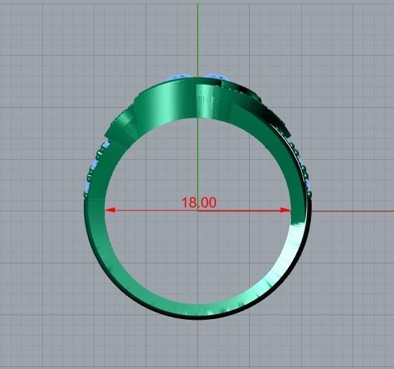 jewelry ring 3D print model_11
