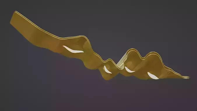 Ingo Maurer Golden Ribbon  Light