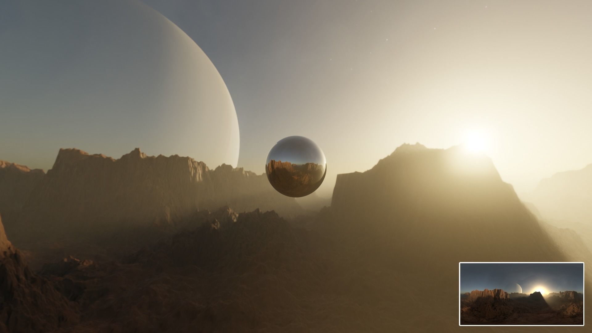 Sci-fi Space HDRI 3D Model Collection_6