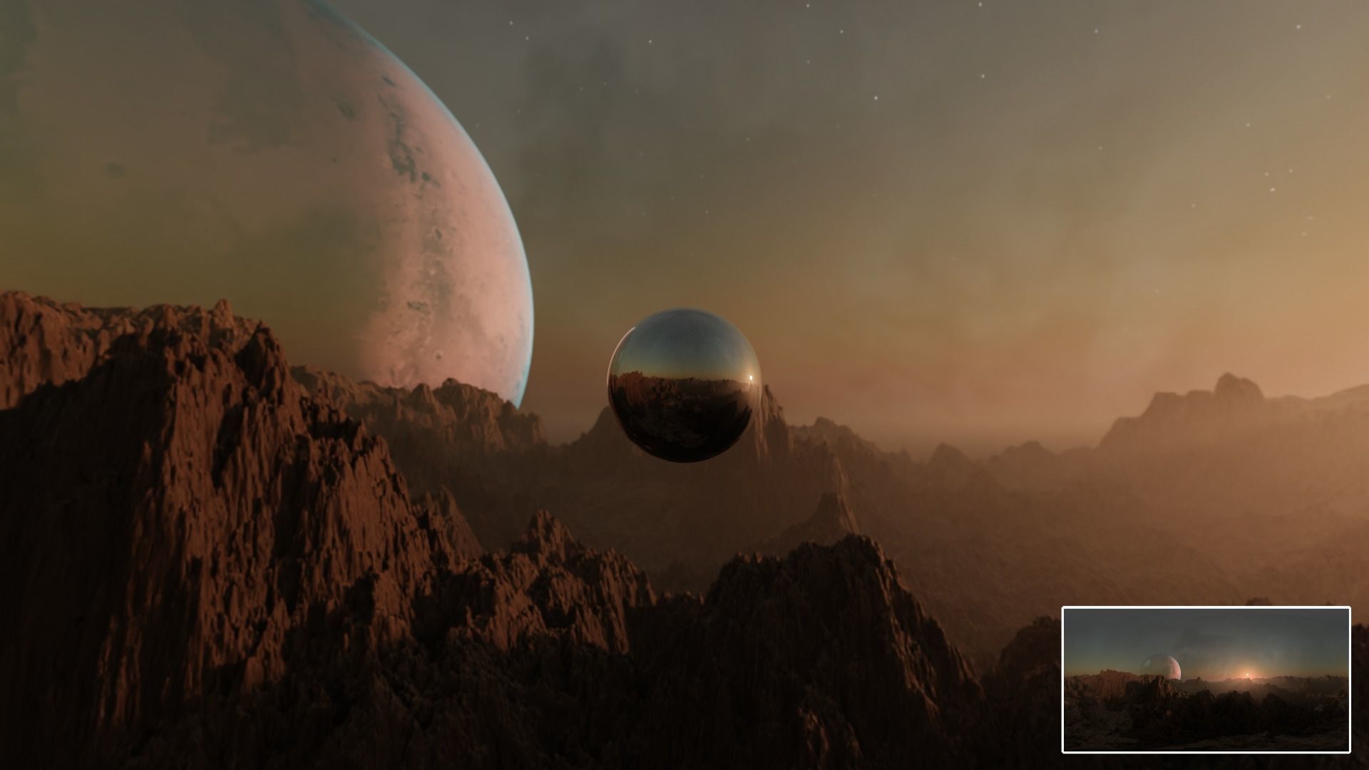 Sci-fi Space HDRI 3D Model Collection_10