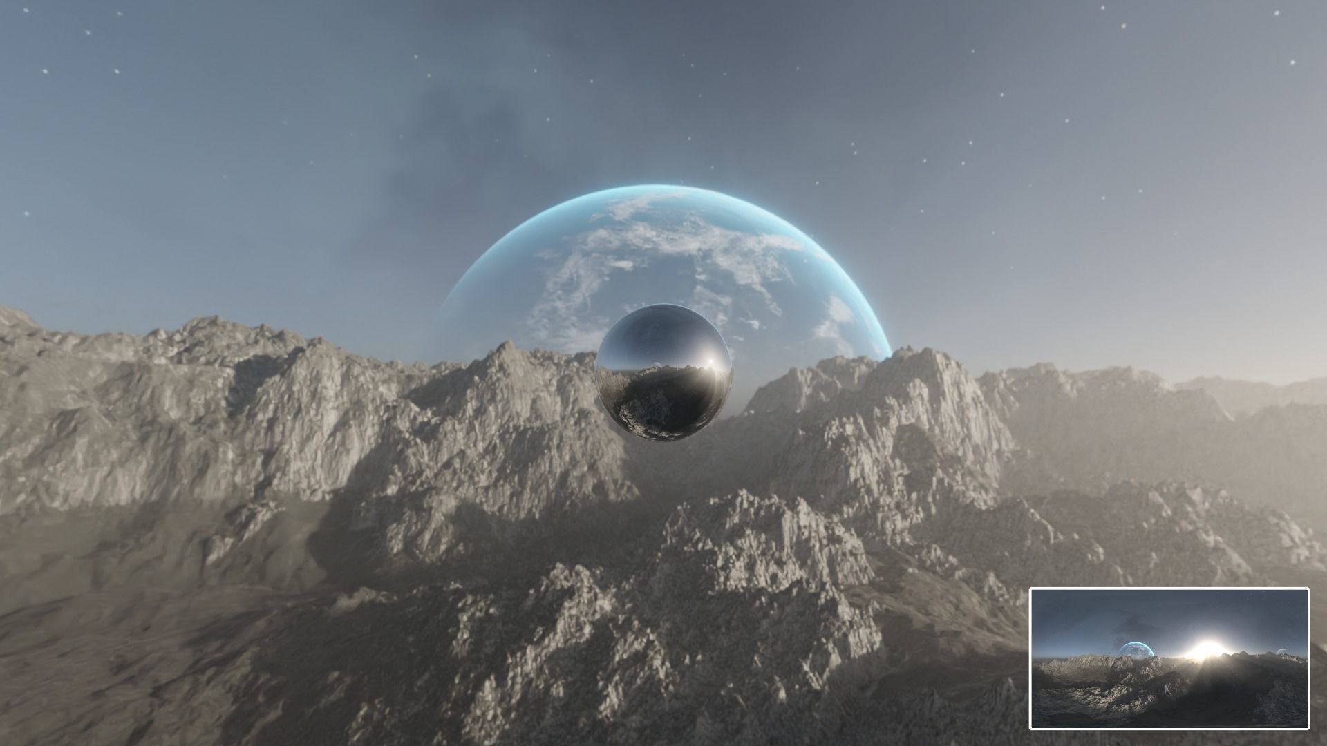 Sci-fi Space HDRI 3D Model Collection_13