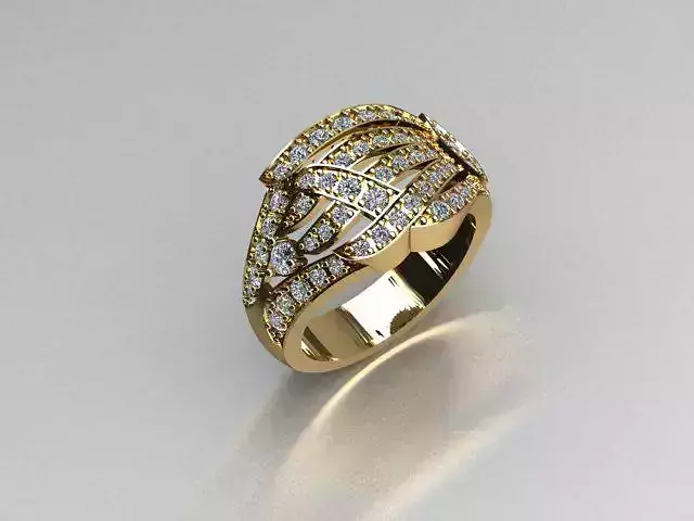 jewelry ring 3D print model