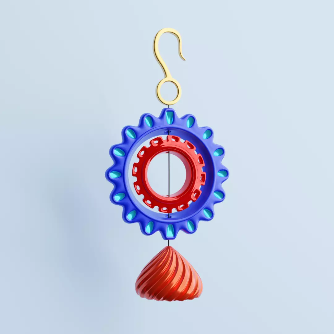 ELEGANT EARRINGS 3D print model