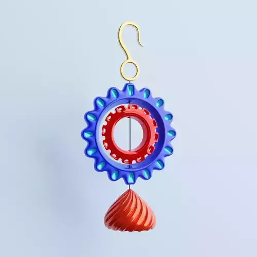 ELEGANT EARRINGS 3D print model