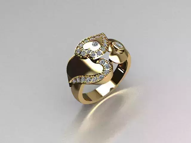 jewelry ring 3D print model