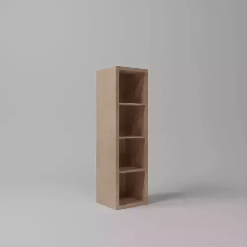 Ikea KALLAX collection Low-poly 3D model