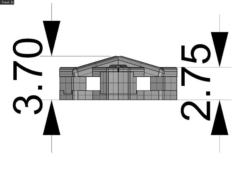 Necklace bracelet chain link v7 3D print model_10