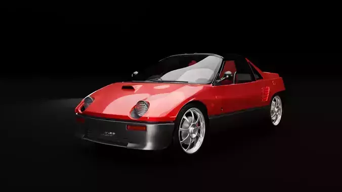 Mazda Autozam Az-1 Car 3d Model Free 3D model