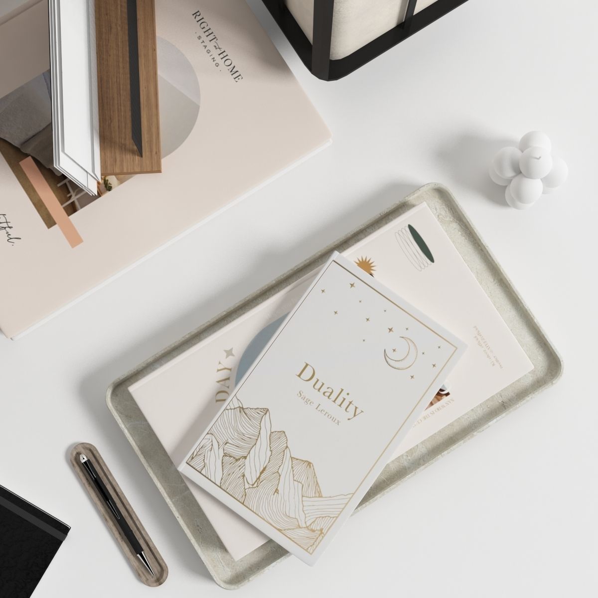 Decorative set 01 3D model_4