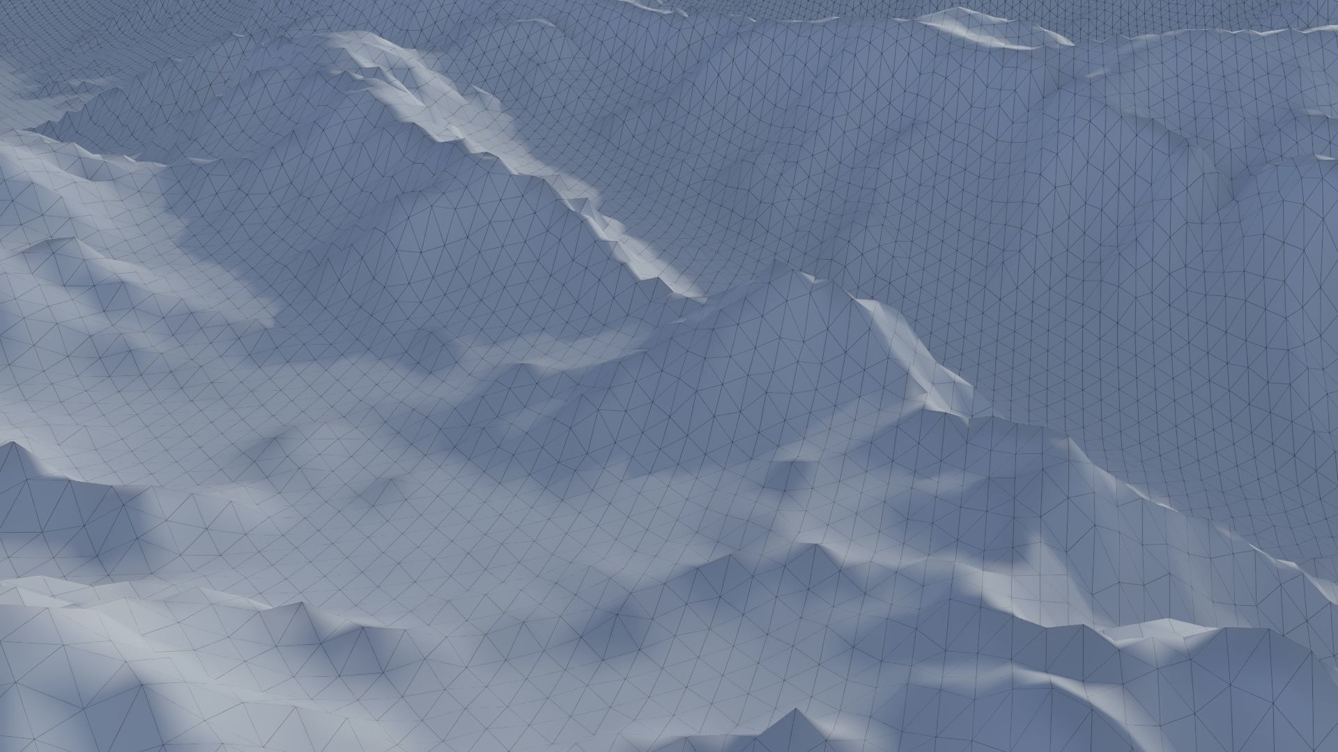 Landscape 86 Low-poly 3D model_9