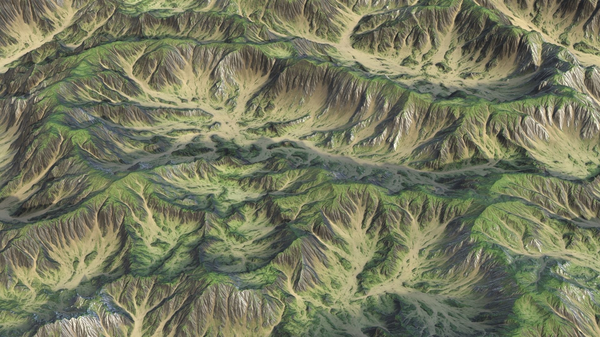 Landscape 86 Low-poly 3D model_6