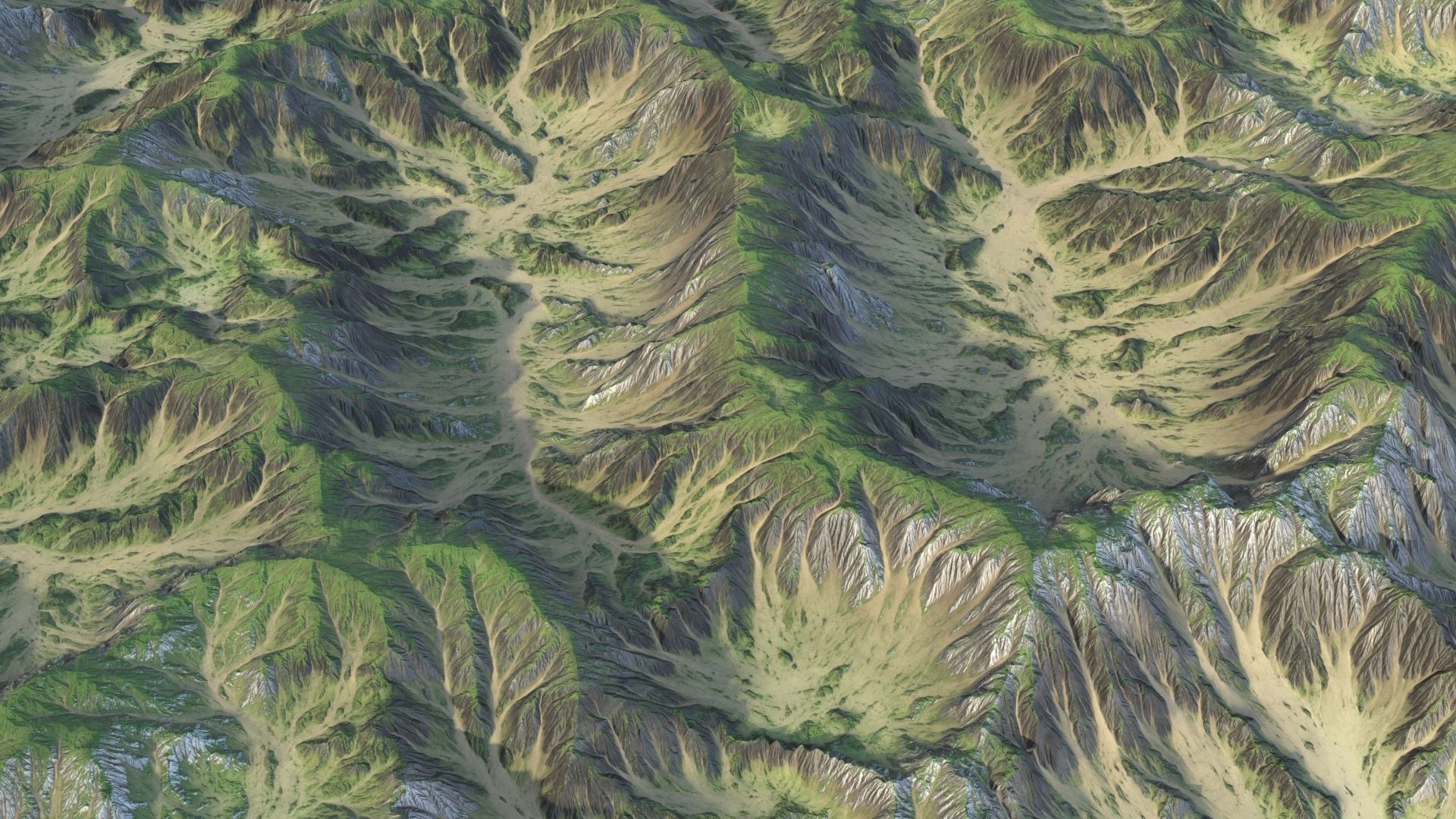 Landscape 86 Low-poly 3D model_5